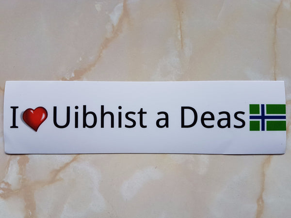 Uibhist Vehicle Stickers