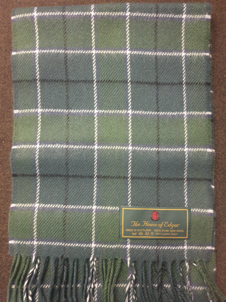 Official tartan of Isle of South Uist scarf